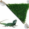 Reptiles & Amphibian FlidRunest | Flidrunest Triangle Bearded Dragon Hammock Toy, Soft Reptile Climbing Lounger Bed With 3 Strong Suction Cups For Bearded Dragon Chameleon, Lizards, Gecko, Snakes, Reptile Tank Decor