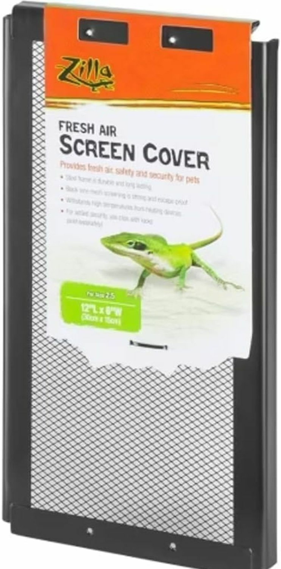 Reptiles & Amphibian Zilla | Zilla Metal Terrarium Screen Cover Size: 12\" X 6\"