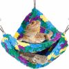 Reptiles & Amphibian MEWTOGO | Reptile Hammock - Soft Double-Layered Bearded Dragon Hammock Swing Hanging Bed With Strong Suction Cups & Hooks, For Lizard Gecko Chameleon Small Reptiles, Triangular