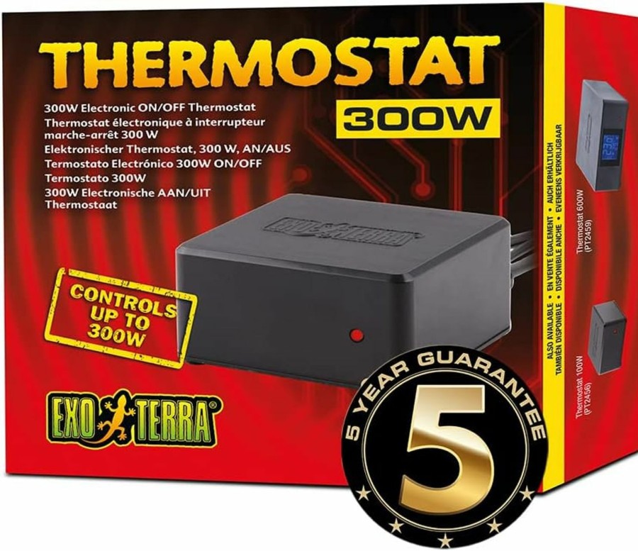 Reptiles & Amphibian Exo Terra | Hagen Exo Terra On/Off Thermostat (300 Watt)