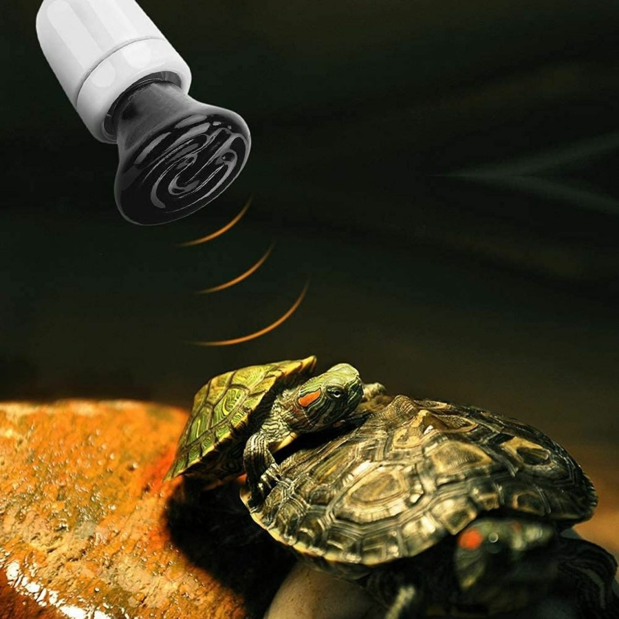 Reptiles & Amphibian YOUTHINK | Youthink Heat Lamp Holder, Ceramic E27 Heat Lamp Socket With Independent Switch Without Bulb For Turtle/Snake/Lizard Reptile 300W 110-240V (Us Plug)