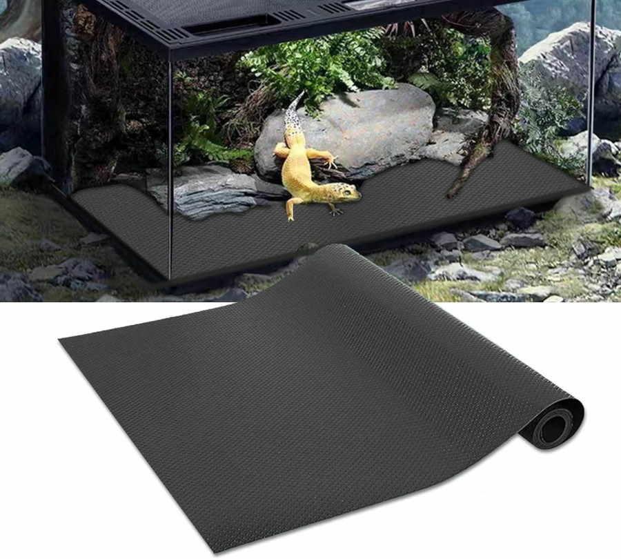 Reptiles & Amphibian ZSTea | Zstea Reptile Carpet Terrarium Liner Bedding Reptile Substrate Mat(17.7In*78.74In) Non-Adhesive Tank Accessories For Bearded Dragon Snake Lizard Tortoise Habitat Leopard Gecko