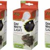 Reptiles & Amphibian Zilla | Zilla (3 Pack) Reptile Terrarium Heat Lamps Incandescent Bulb, Day White, 100W