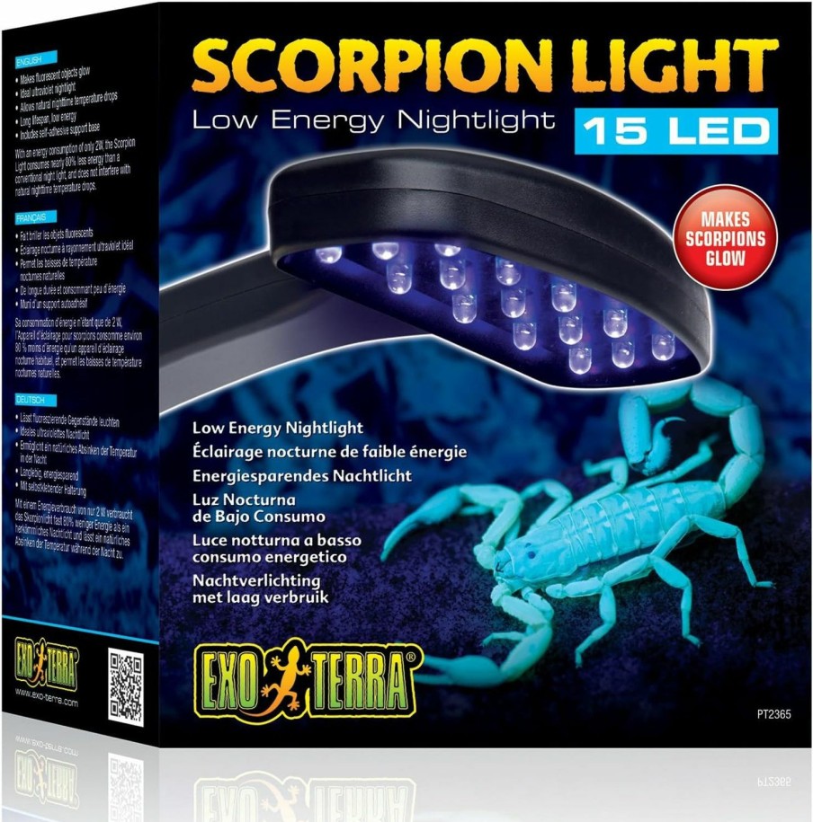 Reptiles & Amphibian Exo Terra | Exo Terra 15-Led Scorpion Light, 2-Watt