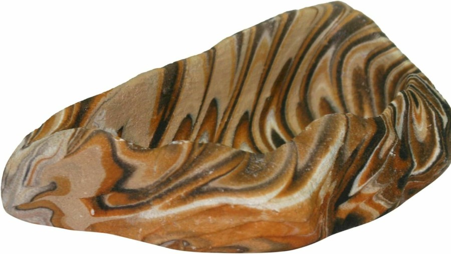 Reptiles & Amphibian Rock Garden | Rock Garden 5.5 X 4 X 2.5\" Earthtone Corner Bowl, Medium