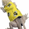 Reptiles & Amphibian Anelekor | Anelekor Lizard Clothes With Leash For Real Lizard,Bearded Dragon Harness And Leash Set,Leopard Gecko Costume,Reptile Hoodies Apparel For Skin Protection (Leopard)