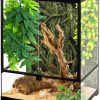 Reptiles & Amphibian NEPTONION | Neptonion 48 Gallon Professional Glass Terrarium 36\"X18\"X18\" Durable Reptile Habitat Tank With Heat Resistant Aluminum Alloy Frame, Dual Front Swinging Doors For No Jam By Sand And Other Debris