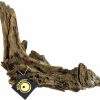 Reptiles & Amphibian Galapagos | Galapagos (05286) Sinkable Driftwood Bed, Natural, Medium/Large/14-16\"