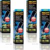 Reptiles & Amphibian Exo Terra | (4 Pack) Exo Terra Night-Glo Moonlight Lamp, 40 Watt