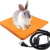 Reptiles & Amphibian YUYUSO | Yuyuso Rabbit Heated Pad With Cozy Fleece Cover For Bunny Guinea Pigs Heater Heating Plate