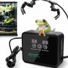 Reptiles & Amphibian PETIOSK | Reptile Humidifier Automatic Misting System Reptile Fogger With Timer Adjustable Spray Nozzles Touch Screen Controller For Reptile Terrariums Amphibian Rainforest Tank Herbs Chameleon Breeding Plants