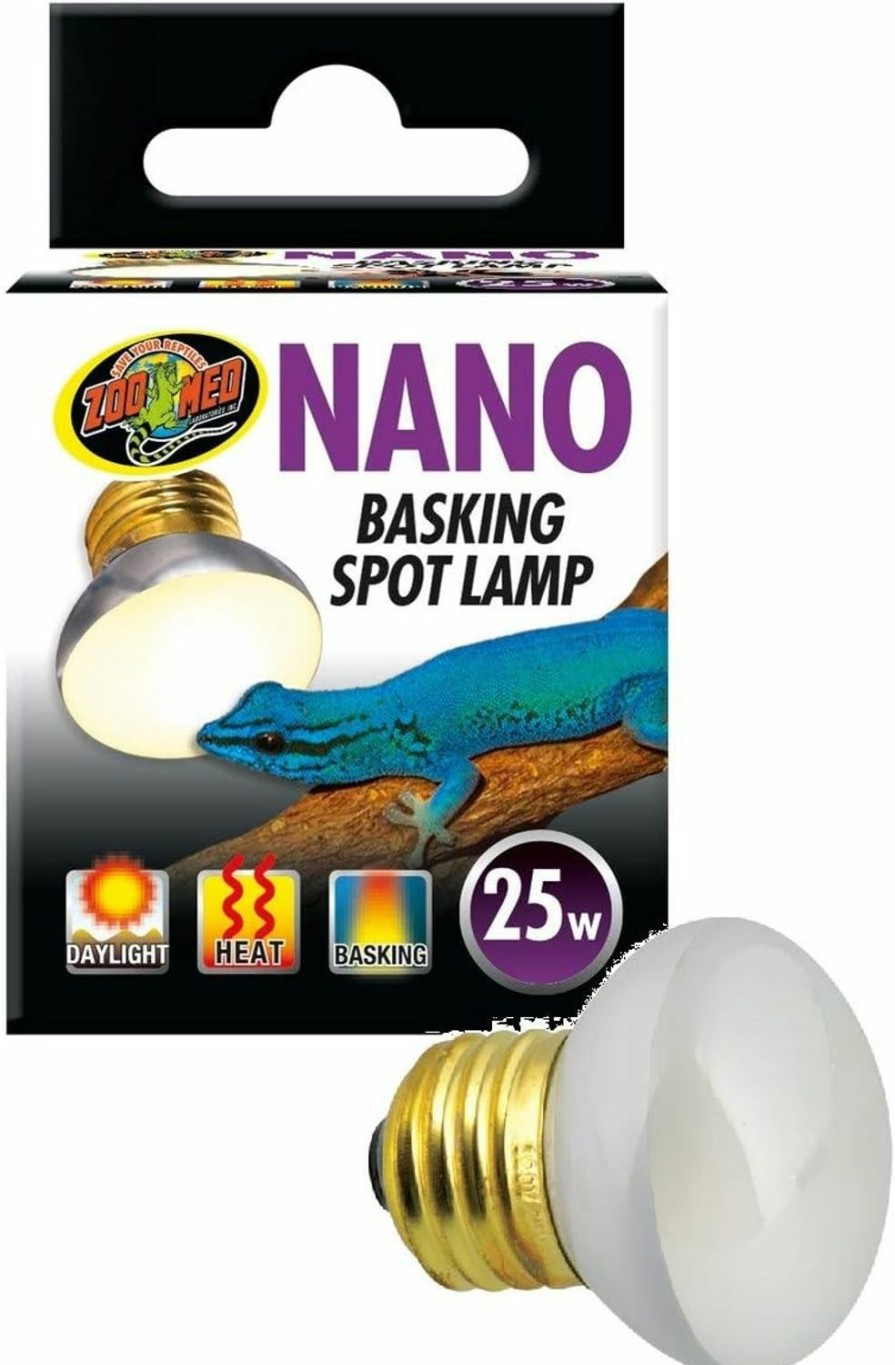 Reptiles & Amphibian Zoo Med | Zoo Med Labs 25W Nano Basking Spot Lamp