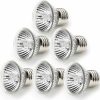 Reptiles & Amphibian Anglekai | 75W Sun Basking Lamp Bulb, Anglekai 6 Pack Full Spectrum Uva Uvb Reptile Heat Lamp Bulb For Turtle Sunbathe Heat Lamp Bulb (75W) …