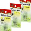 Reptiles & Amphibian Zilla | Zilla Mini Halogen Lamp Reptile Bulb, 50-Watt, Day White (3 Pack)