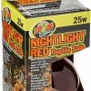 Reptiles & Amphibian Zoo Med | Zoo Med Nightlight Red Reptile Bulb 25 Watts