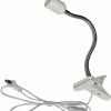 Reptiles & Amphibian CTKcom | Ctkcom Uva Uvb Light Bulb Reptile Ceramic Heat Lamp Pet Heating Bulb Holder Clamp Lamp Fixture Heating Light Lamp For Reptiles,Aquarium Reptile Light Adjustable Habitat Lighting Stand,110V-130V(White)