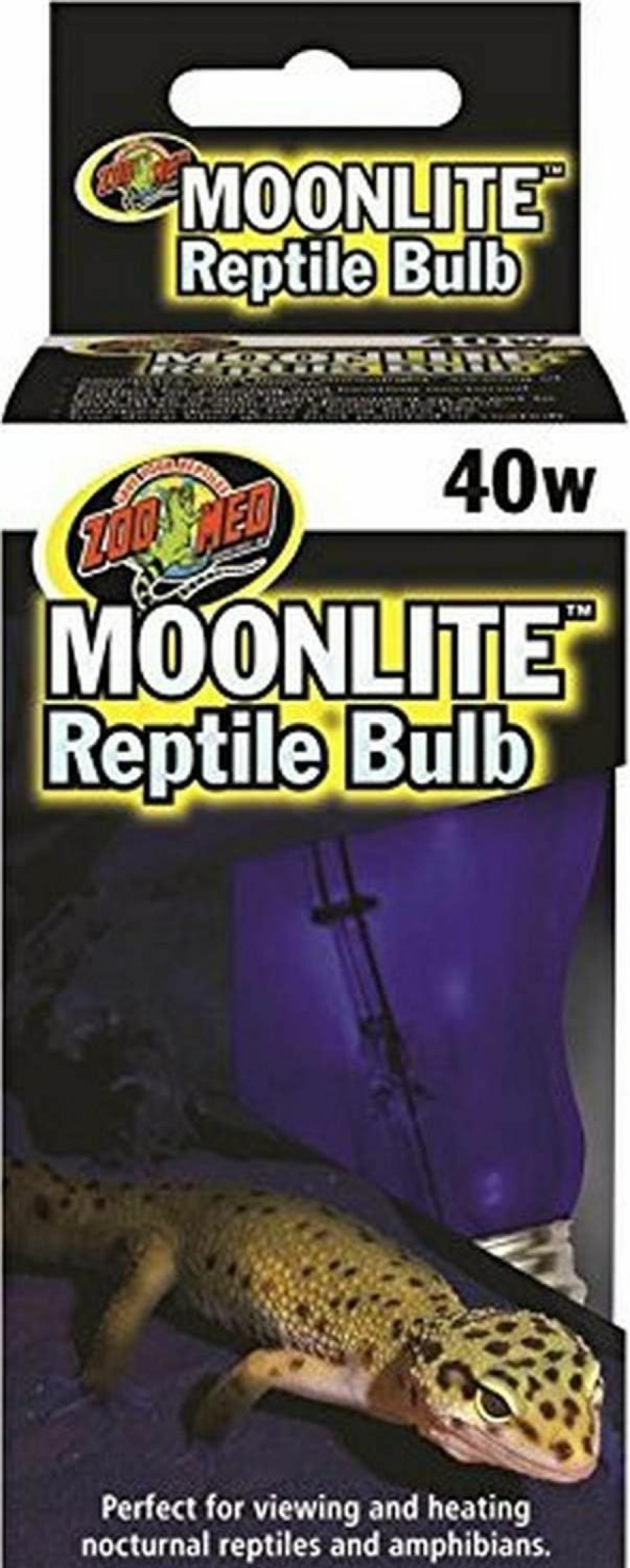 Reptiles & Amphibian Zoo Med | Zoo Med Moonlite Bulb For Reptiles, 40 Watt