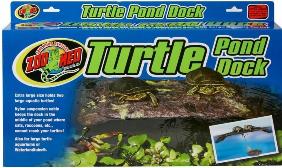 Reptiles & Amphibian Zoo Med | Zoo Med 78098 Turtle Dock, X-Large