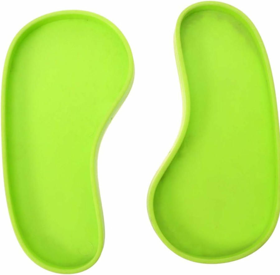 Reptiles & Amphibian POPETPOP | Popetpop 2 Packs Reptile Feeding Bowls - Plastic Reptile Food And Water Bowl, Reptile Water Basin Reptile Food Dish Plate For Tortoise Bearded Dragon Gecko Lizard (Green)