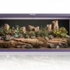 Reptiles & Amphibian Phailozoo | Phailozoo 50 Gallon Reptile Tank, Snake Tank With Front Opening For Easy Maintenance, Leakproof Bottom & Top Screen Ventilation, Reptile Terrarium 36''X18''X18''