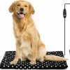 Reptiles & Amphibian TREETDOBV | Treetdobv Usb Heating Pad Doghouse Pet Mat,Pet Heating Pads,Soft Pet Bed, Extreme Weather Outdoor Kitty Pad, Easy Cleaning Kennel Bed Heated Small Medium Cat Puppy Dog Blanket(Black)