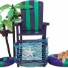 Reptiles & Amphibian Needzo | Hermit Crab Lifeguard Food And Water Station, Decorative Feeder Stand Habitat Accessory, 7 X 6 Inches