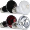 Reptiles & Amphibian Vyzema | Vyzema 4Pcs 100W Reptile Heat Lamp Bulb, Daylight Night Lights Infrared Spotlight - Uva Uvb Basking Bulbs For Reptiles - Heat Lamp Bulbs For Lizards, Bearded Dragons