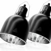 Reptiles & Amphibian FOUDOUR | Foudour 5.5 Inch Deep Dome Reptile Light Fixture With Separate Switches, Aquarium Dome Reptile Uvb Light Socket Fixture, Reptile Heat Lamp Fixture Fit For Uvb Bulb Basking Heat Bulb