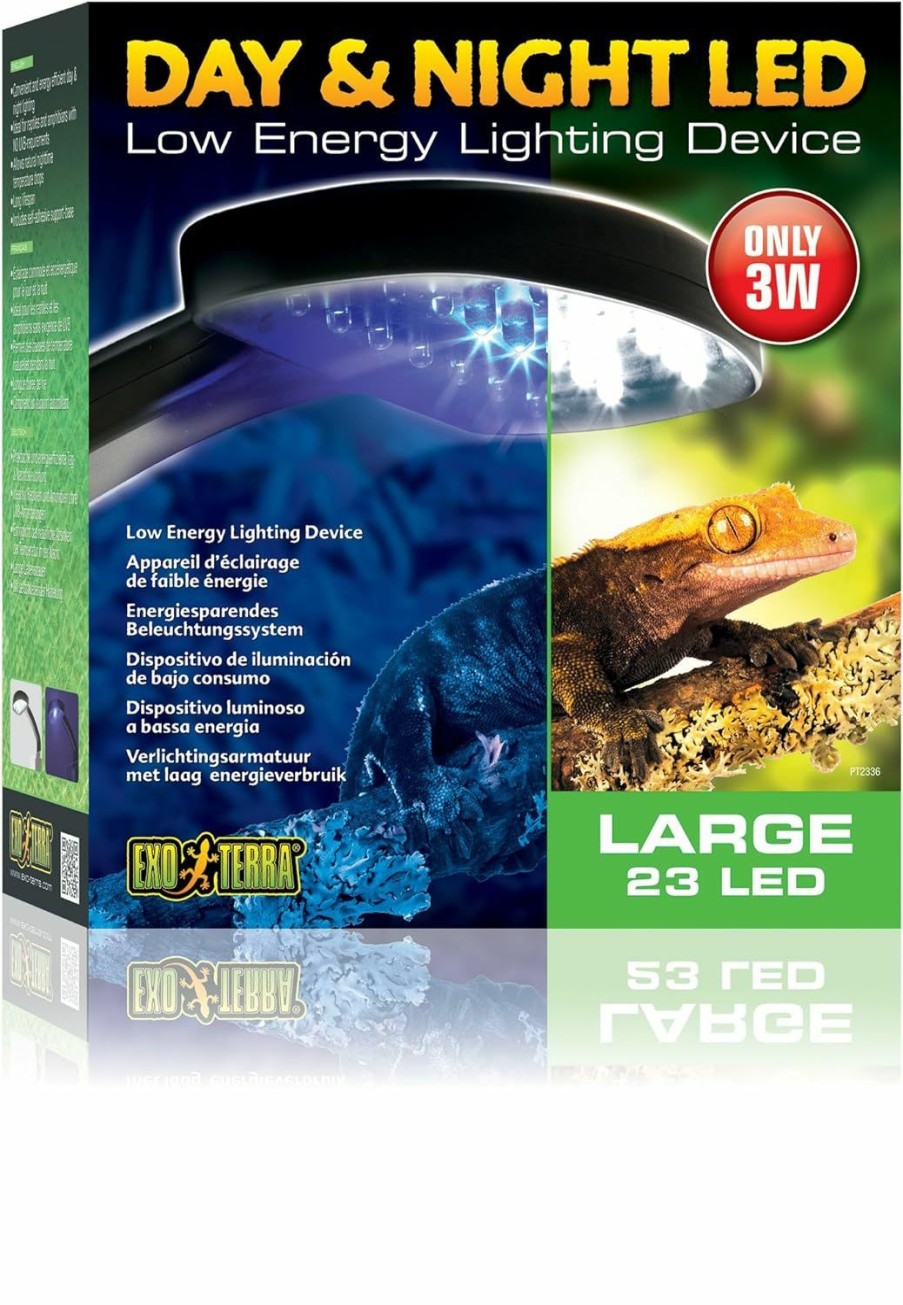 Reptiles & Amphibian Exo Terra | Exo Terra Pt2336 Day/Night Led Fixture, Large