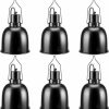 Reptiles & Amphibian Baquler | Baquler 6 Pcs Reptile Light Fixture 5.5 Inch Deep Lamp Cap Aluminum Reptile Heat Lamp Fixture For Uvb Bulb Basking Heat Bulb Reptile Glass Terrariums