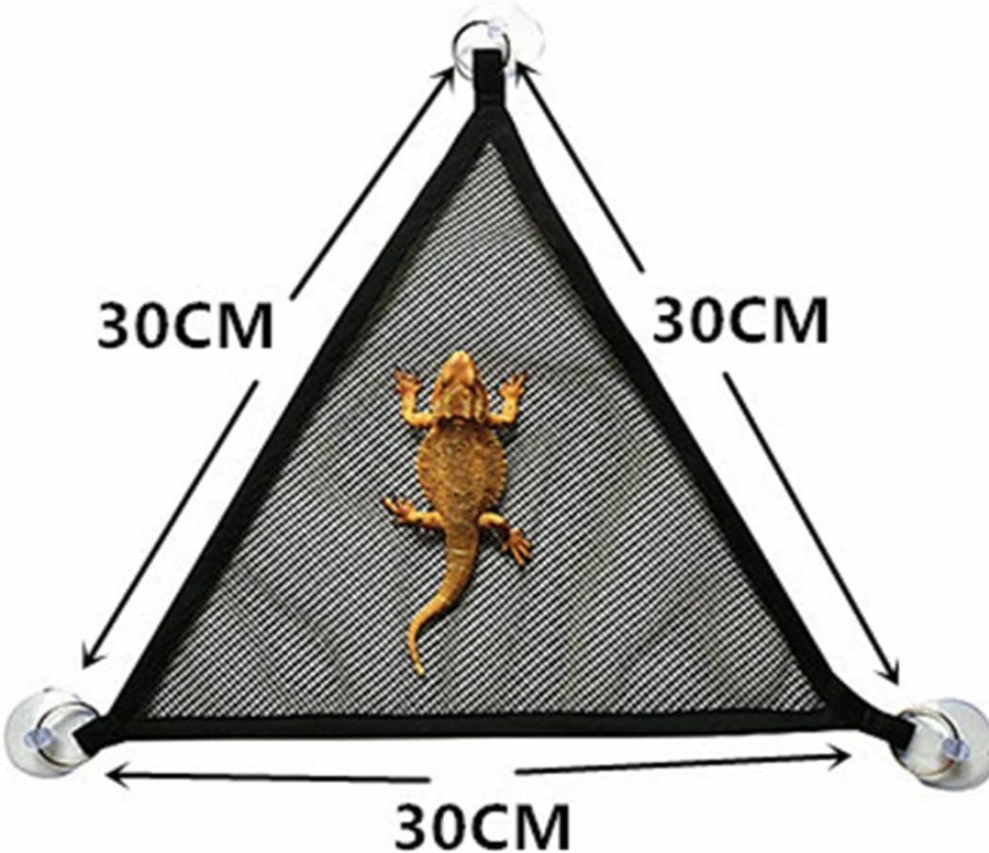 Reptiles & Amphibian Mytagos | 2Pcs Bearded Dragon Lizard Hammock - Breathable Mesh Geckos Hammock Reptile Hammock, Suitable For Lguanas, Axolotls, Anoles, Geckos, Snakes, Chameleon