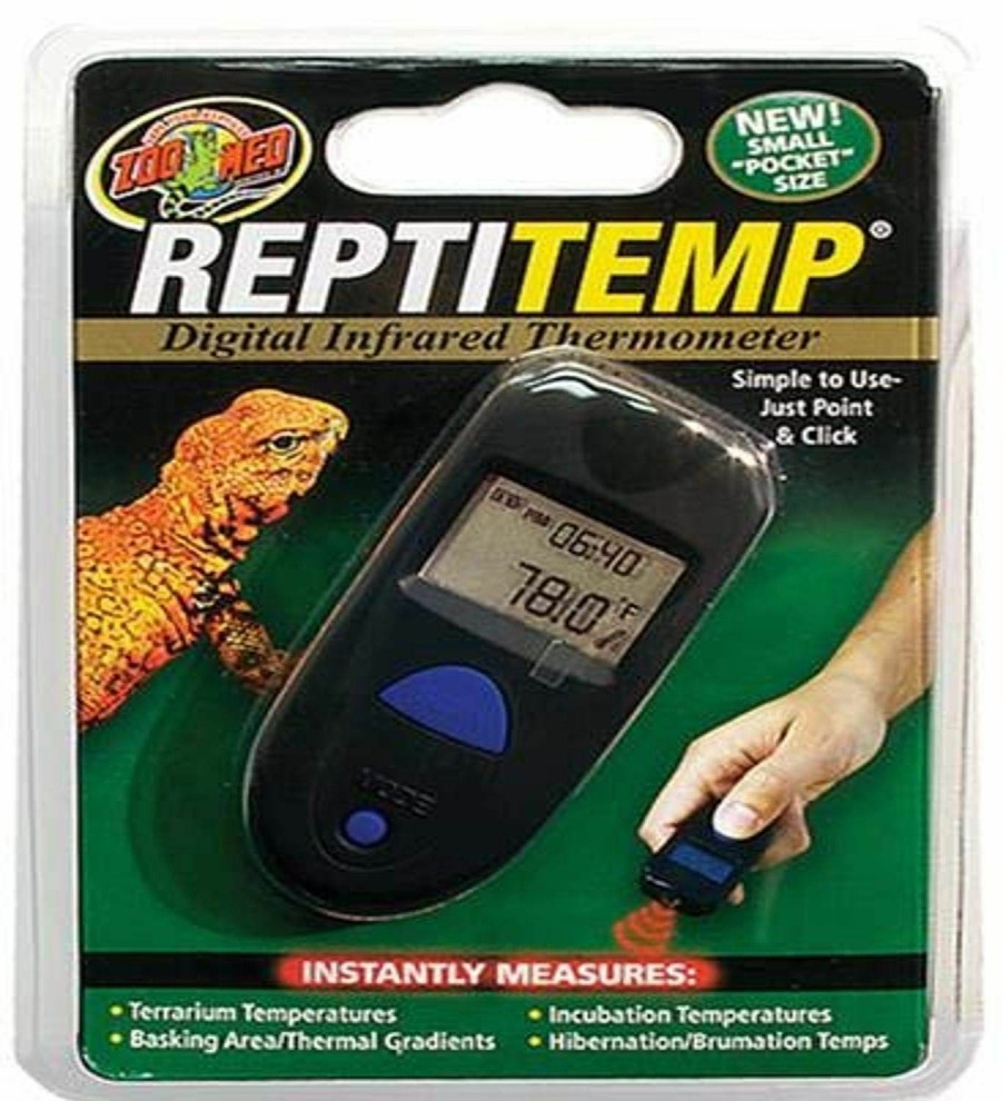 Reptiles & Amphibian Zoo Med | Zoo Med Repti Temp Digital Infrared Thermometer