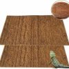 Reptiles & Amphibian PINVNBY | Pivby Natural Coco Coir Mat Coconut Fiber Reptile Carpet For Lizards Turtles Snakes Iguana