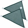 Reptiles & Amphibian lasenersm | Lasenersm 2 Pieces Reptile Hammock Breathable Mesh Reptile Hammock Triangular Hanging Net Reptile Hammock Reptile Lounger Habitat With Suction Cups For Chameleon Lizard Gecko(Small Size, Green)