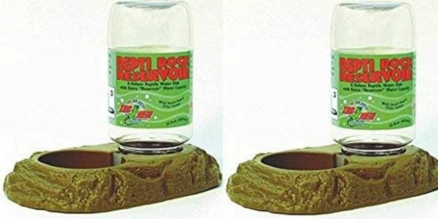 Reptiles & Amphibian Zoo Med | Zoo Med Reptile Reservoir, 22 Oz (2 Pack)