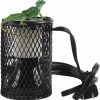 Reptiles & Amphibian Lelukee | Lelukee Reptile Heat Lamp Bulb With Cage,100 Watt Ceramic Heat Kit Emitter Pet,No Harm No Light For Turtle, Snakes, Lizards, Frogs, Chicks. (Green)