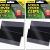 Reptiles & Amphibian Exo Terra | Exo Terra 2 Pack Of Terrarium Screen Cover Clips, Small, For Aquariums And Glass Tanks