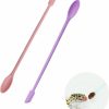 Reptiles & Amphibian FUATY | Fuaty 2Pcs Reptile Spoon, Reptile Powder Fruit Mixing Stirring Food Long Handle Feeding Tool Fit Crested Gecko Gargoyle Bearded Dragon