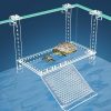 Reptiles & Amphibian Wedoelsim | Wedoelsim 13\" Hanging Turtle Dock Turtle Tank Accessories Adjustable, Large Basking Platform With Freely Installable Climbing Ramps For Aquatic Turtles Sturdy, Wobble-Free Design In Acrylic(Medium)