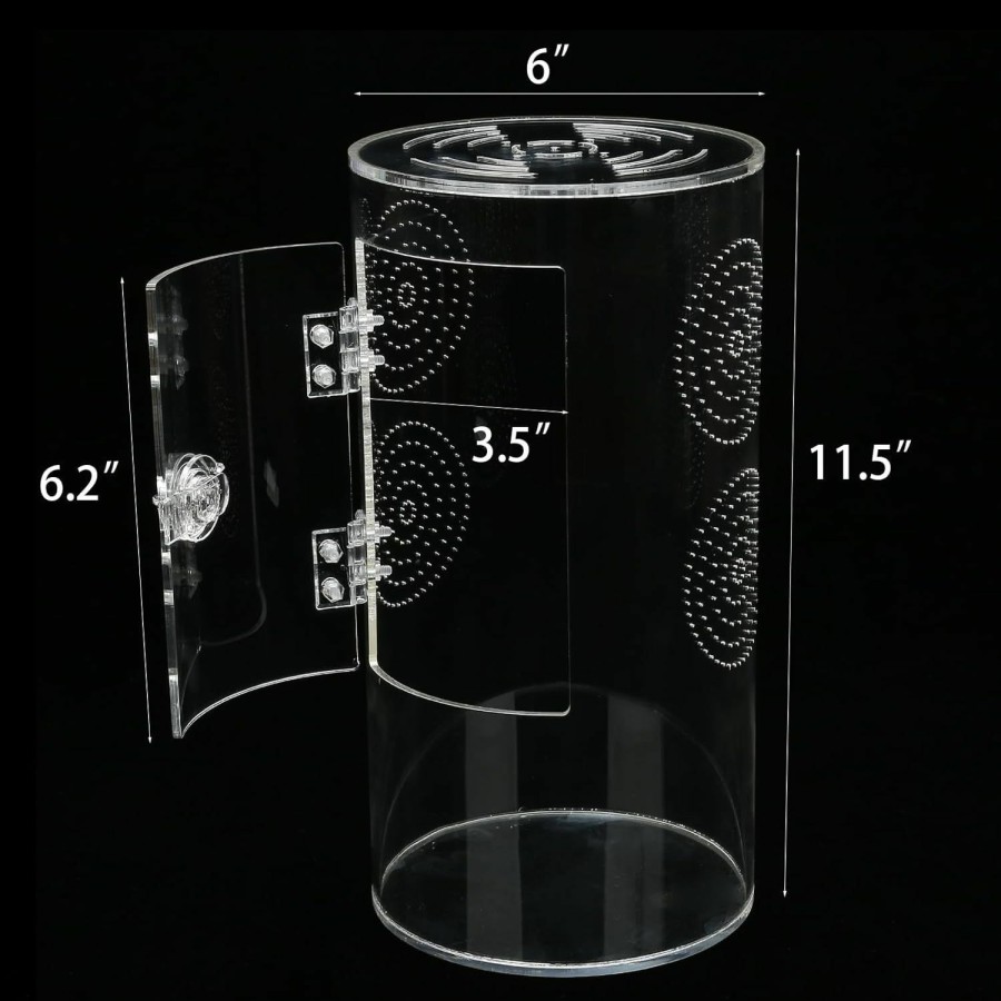 Reptiles & Amphibian LYL LEYOULAND | Jumping Spider Enclosure, 11.5"*6"*6", Micro Habitat Terrariums, Arboreal Reptile Tank With Front Opening Door,Tarantula Enclosure, Plant Greenhouse