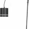 Reptiles & Amphibian Lovemine | Lovemine Adjustable Lamp Stand Metal Floor Light Holder Lamp-Support Bracket Basking Lamp-Holder Black, For Glass Terrarium Heating-Light, Amphibian And Aquarium Tank (2 Set,Size:10.2X5.7In)