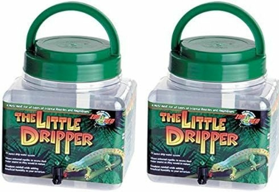 Reptiles & Amphibian Zoo Med | Zoo Med Labs Drip System - Little Dripper (2 Pack)