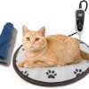 Reptiles & Amphibian GOLOPET | Golopet Cat Heating Pad Round-D16 In Pet Heating Pads For Cats Waterproof Smart Thermostat Switch, Adjustable Indoor And Outdoor Heated Cat Bed Add Chew-Resistant Steel Cord Cat Warming Pad Letter