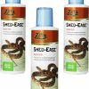 Reptiles & Amphibian Zilla | Zilla Reptile Health Supplies Shed-Ease Bath, 8-Ounce Bottles (3 Pack)