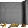 Reptiles & Amphibian LWFCOEE | Reptile Carpet Bearded Dragon Tank Accessories For 40 Gallon, 20 Gallon, 50 Gallon,75 Gallon Tank, 17.5X39 Inch Non-Adhesive Reptile Mat Terrarium Liner For Leopard Gecko, Snake, Lizard And Tortoise