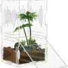 Reptiles & Amphibian LEIZHENZI | Jumping Spider Enclosure, Tarantula Enclosure,4\" X 4\" X 8\"Terrarium,Reptile Tank For Small Reptiles And Invertebrates, Mantis, Spider, Cricket, Tarantula