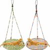 Reptiles & Amphibian Wesiti | Wesiti 2 Pcs Bearded Dragon Hammock Summer Reptile Hanging Bed Swing Bearded Dragon Toys Cotton Lizard Reptile Hammock Bearded Dragon Tank Accessories For Leopard Gecko (Fresh Color,10 Inch)