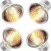 Reptiles & Amphibian NBIIUYIGE | Nbiiuyige 50W Uva/Uvb Turtle Heat Lamp Bulb, Reptile Heat Bulb Turtle Light Bulb For Amphibian Tanks, Terrariums, And Cages, Uvb Light Bulb Turtle Heat Lamp 4-Pack,