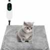 Reptiles & Amphibian ENJOY PET | Pet Heating Pad For Cats Dogs, Electric Cat Heating Pad Indoor With Timer, 9 Level Temperature Dog Heating Pad Waterproof Heated Dog Pad Mat For Puppy Dog Cat (28.0\" L X 18.0\" W X 0.5\" Th)