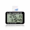 Reptiles & Amphibian JLENOVEG | Jlenoveg Reptile Thermometer With Alarm Function Reptile Thermometer Reptile Digital Alarm Thermometer Reptile Tank Hygrometer With Hook Temperature Humidity Meter For Reptile Tanks, Terrariums